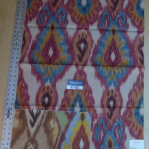 P1060514 10Y+ Duralee Blossom Chinoiserie Porcelain print cotton INDIGO BLUE white by Thomas PAUL