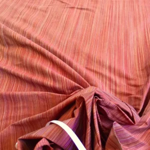 s-l1600 - 2022-09-13T110211.247 By Yd Kravet 100% Silk Yarn Dyed Dupioni Rich Raspberry Pink Red Strie Reversible MSRP USD 120+ (a35)