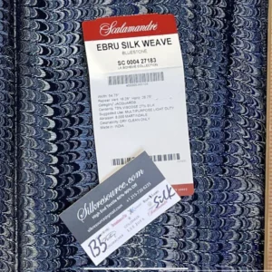 6C883849-3814-4D62-854B-713249D0BEE9 21 Berkbox5 Scalamandre Silk Square Ebru Silk Weave Blue Stone MSRP USD424/Y