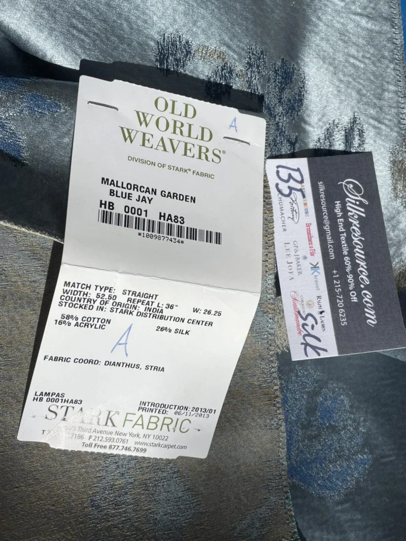 IMG_6122 25a Berkbox5 Scalamandre Silk Square Mallorcan Garden Blue Jay