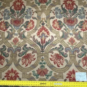 IMG_6559 2.75yds Schumacher Jh Thorp Halstead In Sand Linen Print  Fabric MSRP USD 236/yard