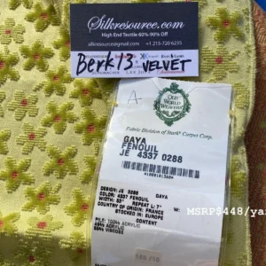 IMG_7329 1 Berkbox13 Scalamandre Velvet Gaya Fenouil 26x26"