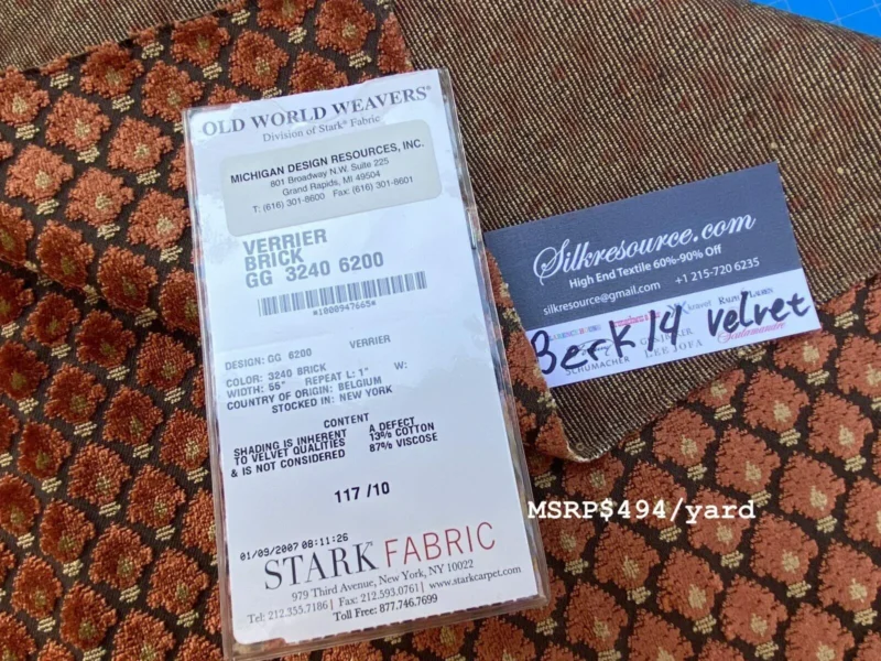 IMG_7391 1 Berkbox14 Scalamandre Velvet Verrier Brick