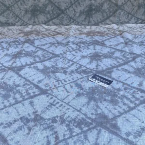 IMG_7666 40 Berkbox18 Scalamandre Woven 1.4 Yard Itajime Mint X 1.4 Itajime Cement