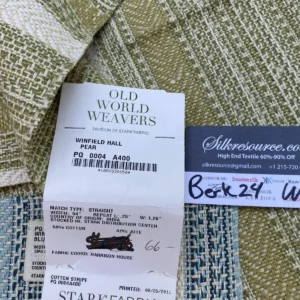 IMG_8294 10 Berkbox24 Scalamandre Woven Winfield Hall Pear