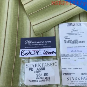 24 Berkbox24 Scalamandre Woven Lindy Green