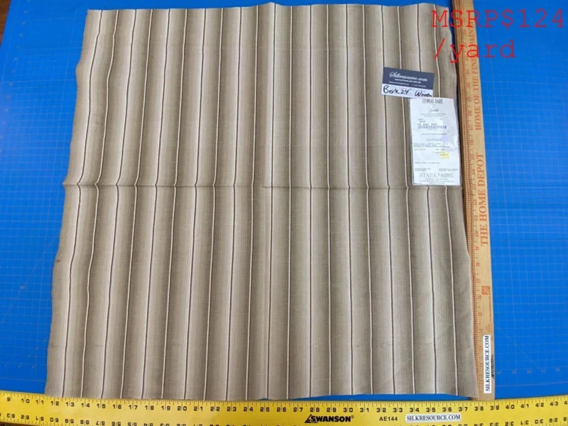 IMG_8327 25 Berkbox24 Scalamandre Woven Lindy Beige MSRP USD 124/yard