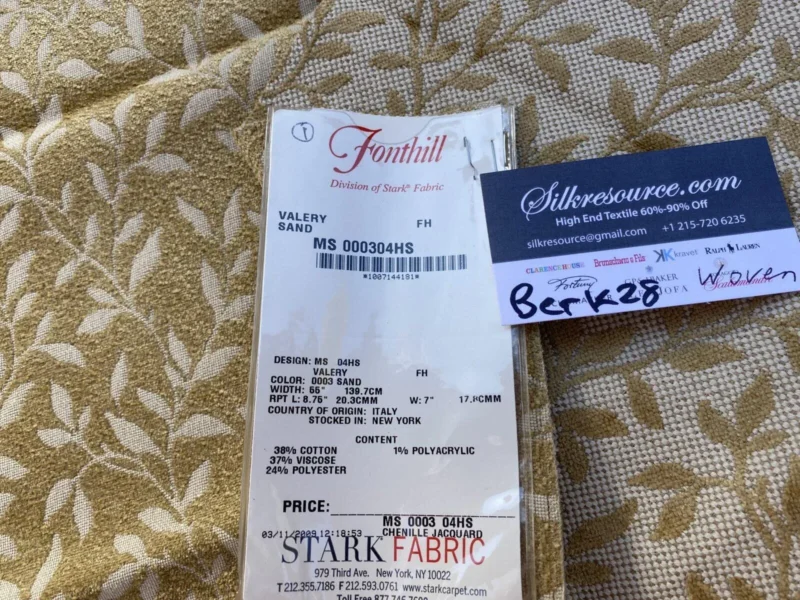 1 Berkbox28 Scalamandre Woven Valery Sand