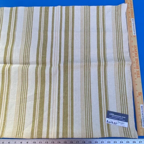 IMG_8904 1 Berkbox35 Scalamandre Woven Green, Tan And White