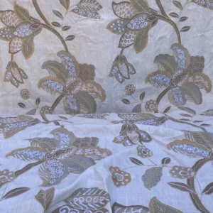 IMG_9053 High End Designer Colette's Abby 100% Silk Renaissance Damask "pearl" Pure Bright White