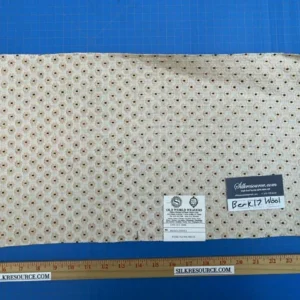 IMG_9811 Scalamandre Shelton Garden In Oyster Spring Tulip Peony Hyacinths Lilac Flowers Linen Print Grey Watkins MSRP USD 440/yard Old World Weavers