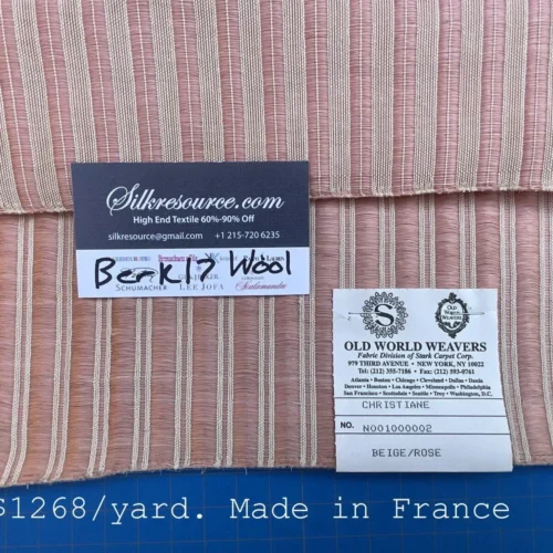 IMG_9829 34 Berkbox17 Scalamandre Wool Horsehair Christiane Beige Rose