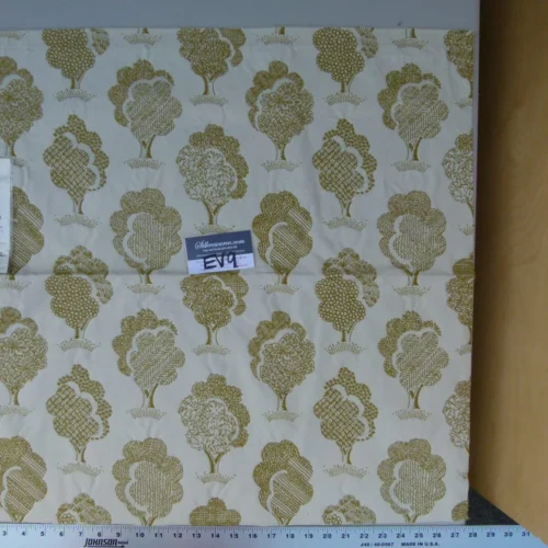 P1070164 8 Ev9 Scalamandre Showroom Sample Square Ashbury Grove Moss Green MSRP USD 152/Y