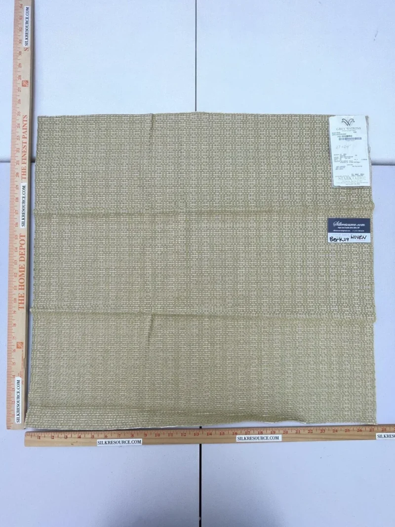 1 Berkbox29 Scalamandre Woven Sestino Green/cream