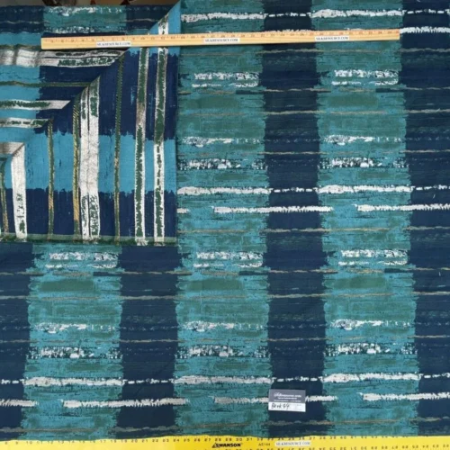 BerkBox44-4 Scalamandre Granite Gorge Peacock - 2.4 Yard