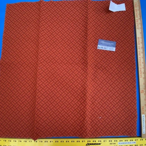 10 Berkbox32 Scalamandre Woven Red/yellow Kelly