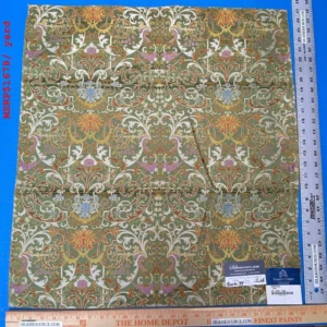 IMG_9357 Tassinari & Chatel Scalamandre Cernuschi Vert Green Silk Brocade MSRP USD 2128/Y