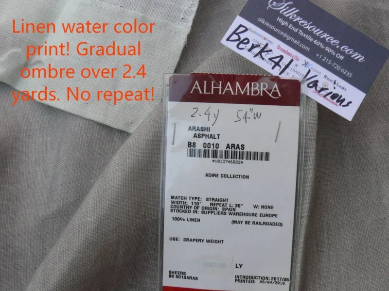 P1670079 1 Berkbox41 Scalamandre Length Arashi Asphalt Gray  2.4yard 54”w