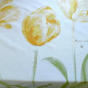 Giant Huge Tulip Field Dutch Yellow White Fil Coupe 3yards Tall!