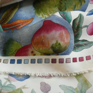 P1160910 Clarence House Coromandel Chinoiserie Hand Print Multi On Cream 1vr