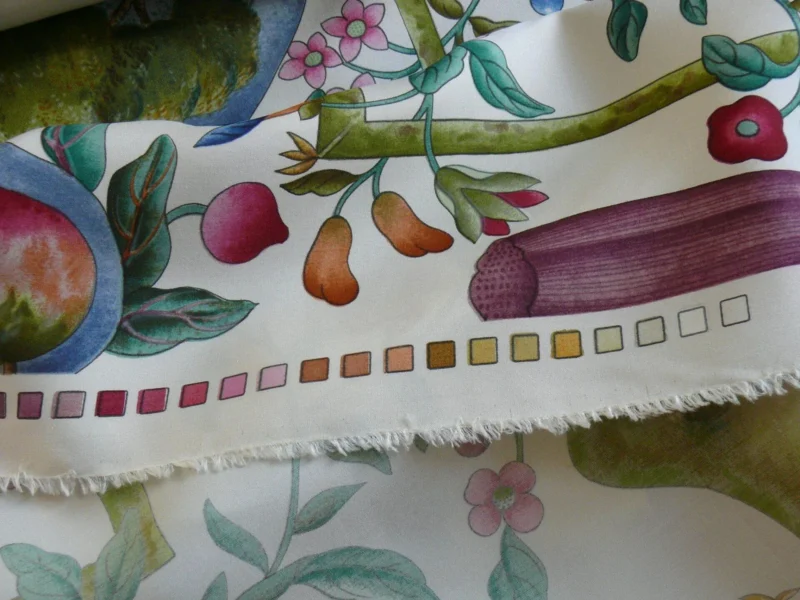 P1160911 Clarence House Coromandel Chinoiserie Hand Print Multi On Cream 1vr