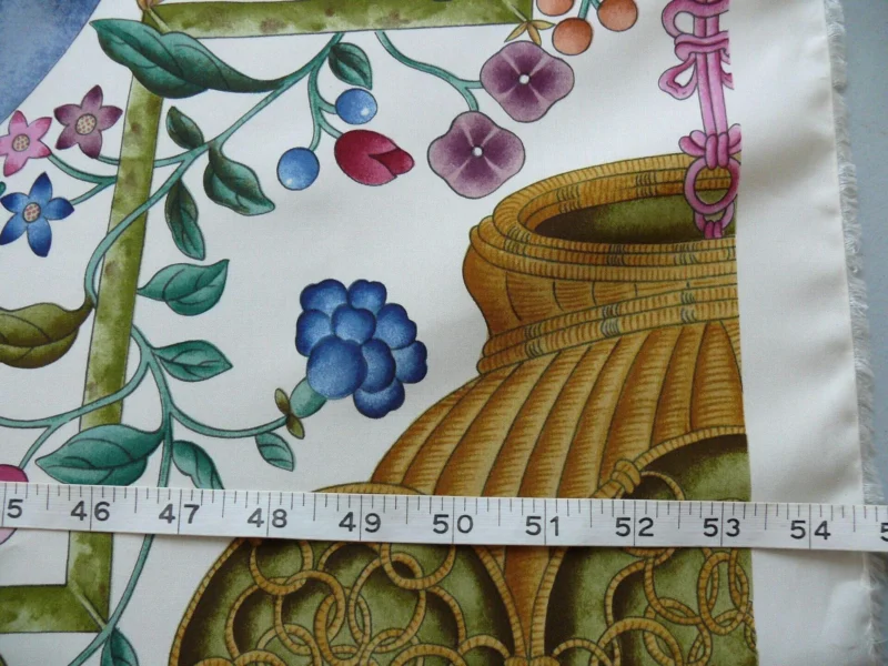 P1160914 Clarence House Coromandel Chinoiserie Hand Print Multi On Cream 1vr