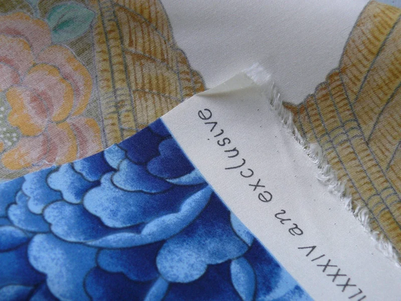 P1160918 Clarence House Coromandel Chinoiserie Hand Print Multi On Cream 1vr