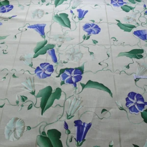 P1200122 Brunschwig & Fils Glorious Morning Linen Print Darker Natural 4.5yds Morning Glory Trellis (copy)