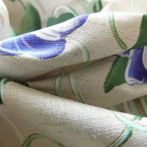 P1200125 Brunschwig & Fils Glorious Morning Linen Print Darker Natural 4.5yds Morning Glory Trellis (copy)