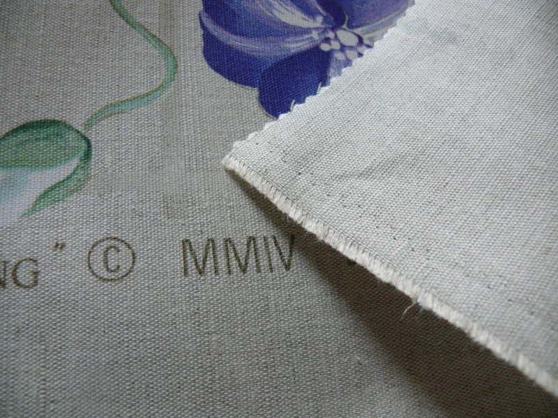 P1200128 Brunschwig & Fils Glorious Morning Linen Print Darker Natural 4.5yds Morning Glory Trellis (copy)