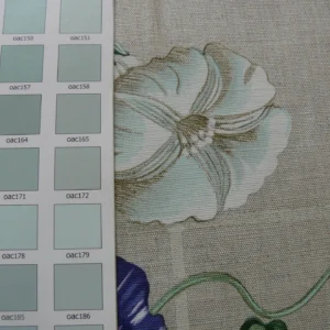 P1200132 Brunschwig & Fils Glorious Morning Linen Print Darker Natural 4.5yds Morning Glory Trellis (copy)