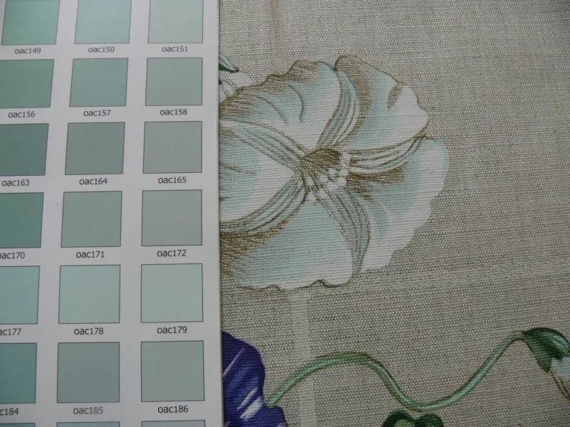 P1200132 Brunschwig & Fils Glorious Morning Linen Print Darker Natural 4.5yds Morning Glory Trellis (copy)