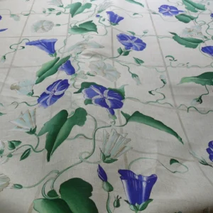 P1200133 Brunschwig & Fils Glorious Morning Linen Print Darker Natural 4.5yds Morning Glory Trellis (copy)