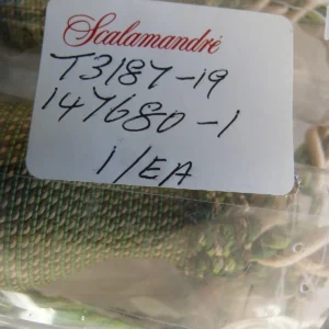 Scalamandre Lyon 100% Silk Double Tassel Tieback Beige Brown Green