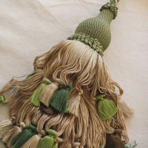 s-l1600 - 2022-12-26T115158.664 Scalamandre Beehive Chair Tieback100% Silk Raspberry Pink About 44"L MSRP USD 200+