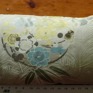 P1580012 PILLOW KRAVET IMPERIAL KIMONO 24X11" 100% SILK LAMPAS MSRP0/YD #1483