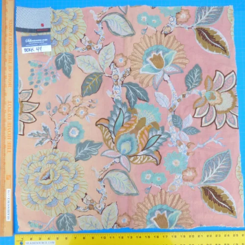 10 Berkbox49 Scalamandre Square Swadeshi Cassia Aqua Gold MSRP USD 200+