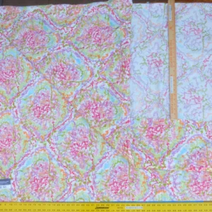 P1020561 1 Berkbox50 Scalamandre Square Tropical Reef Colorfulness Embroidery Cotton 2.4yd MSRP USD 600+/yard