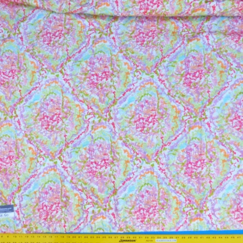 P1020562 1 Berkbox50 Scalamandre Square Tropical Reef Colorfulness Embroidery Cotton 2.4yd MSRP USD 600+/yard