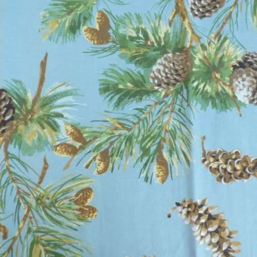 P1020584 3 Berkbox50 Scalamandre Square Evergreen Blue Print 1.3yd MSRP USD 441/yard