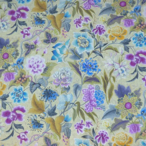 P1020627 11 Berkbox50 Scalamandre Square Cottage Garden Purple Passion 2.4 Yd MSRP USD 204/yard