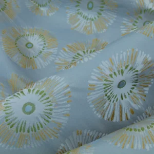 P1110629 25 Berkbox47 26″x 26″ Square  Scalamandre Boris Kroll Spencer Chinille Bluestone Jacquard Light Blue