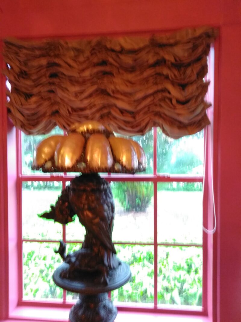 Scalamandre Opaline Flame Austrian Shades 1 Bty Scalamandre Opalino "seaglass" 100% Silk MSRP USD 212