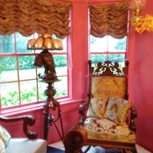 Scalamandre Opaline Flame Austrian Shades 10 Bty Scalamandre Opalino "seaglass" 100% Silk MSRP USD 212