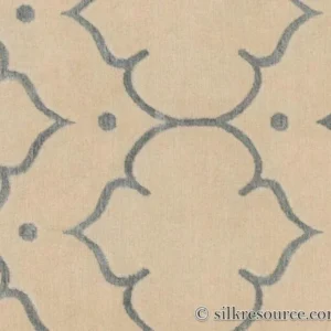 Fort20Valley20Antique20White205.jpg Stark Fort Valley Antique White 3x5' Hand-knotted Wool Rug Blue Antique White Modern Medallion MSRP USD 741