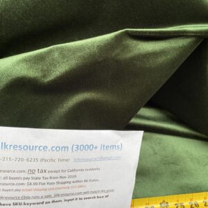 IMG_0554 King's Silk Velvet Deep Emerald Green Heavy Duty! Highest Quality MSRP USD 700+/Y