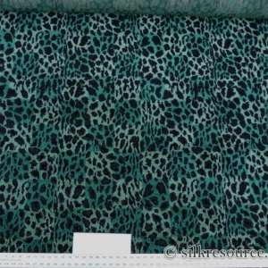 By Yard Scalamandre Leopard Square Greens Linen Velvet Animal Skin Plaid Green Check Super Heavy MSRP USD 424/y