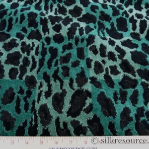 By Yard Scalamandre Leopard Square Greens Linen Velvet Animal Skin Plaid Green Check Super Heavy MSRP USD 424/y