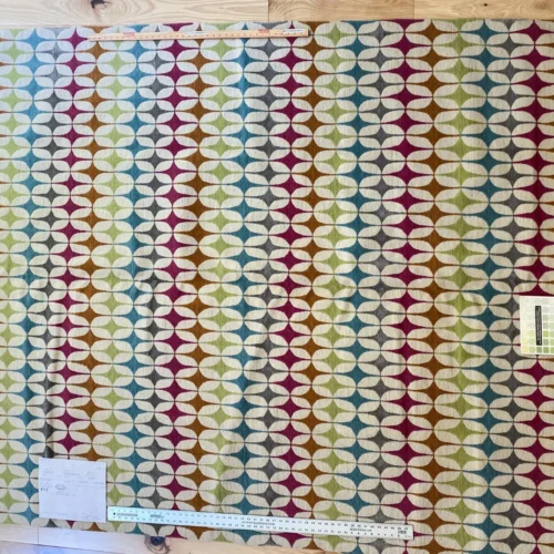 Stark DELPHOS BROWN Modern Wool Silk Hand Knotted Colorful Egg Green Pink Blue Cream 6x9' MSRP USD 12,000