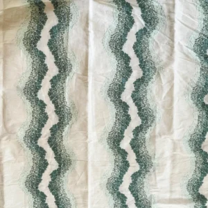 IMG_5502 14 Berkbox54 2.4 yard Scalamandre Anchita Mint White Green Embroidery